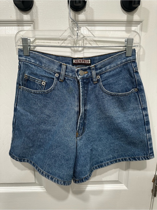 Memphis Pants - Vintage Y2K Women's Classic Blue Denim Jean Shorts